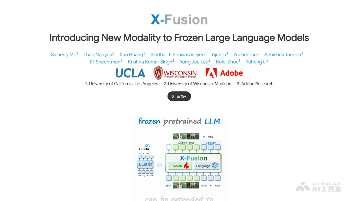 X-Fusion – 加州大学联合Adobe等机构推出的多模态融合框架插图