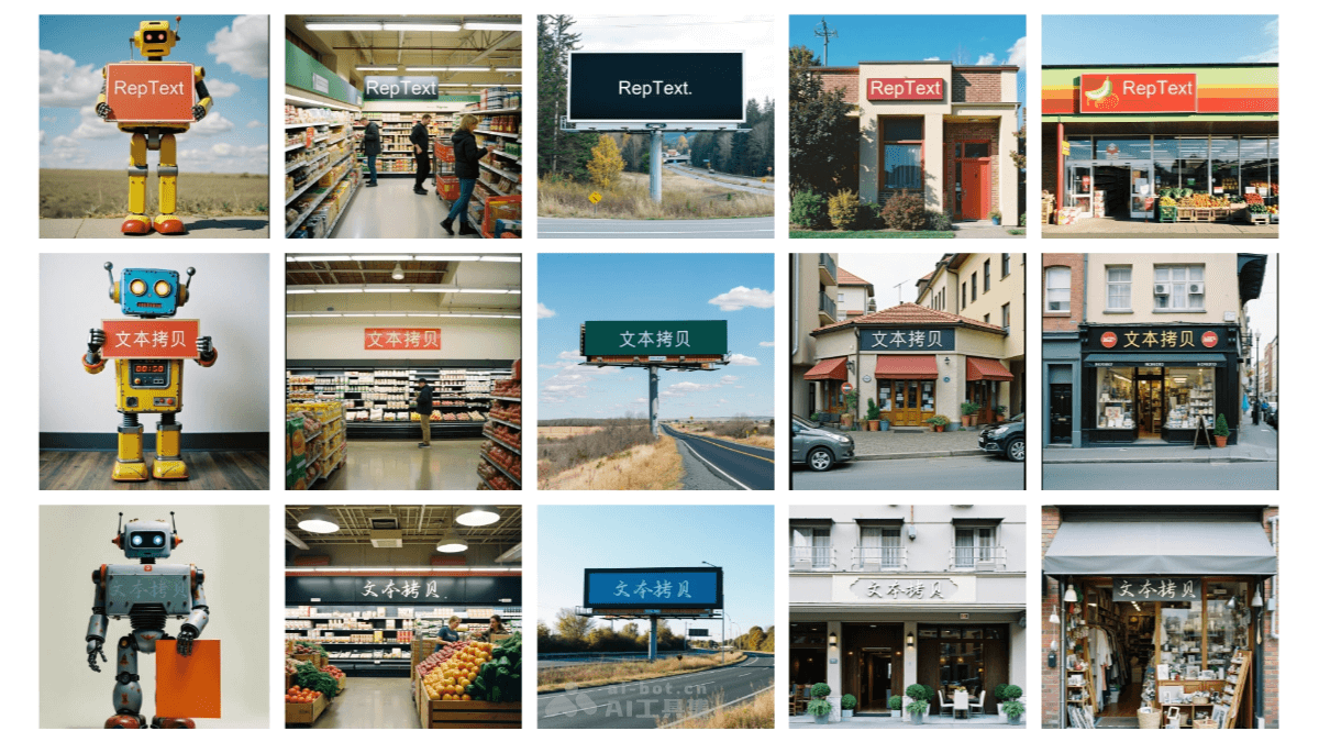 RepText – Liblib AI联合Shakker Labs推出的多语言视觉文本渲染框架插图