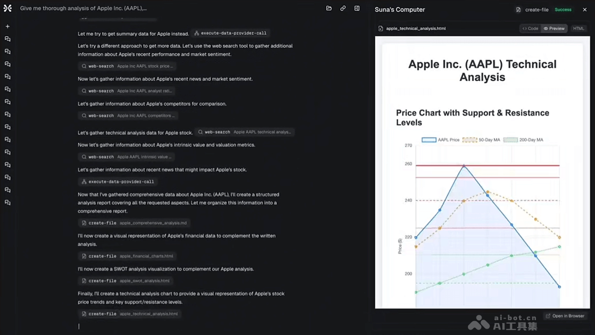 Suna – Kortix推出的全球首款通用型 AI Agent 开源项目插图3