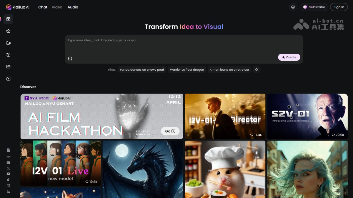 Hailuo AI – MiniMax 推出的 AI 视频生成工具插图