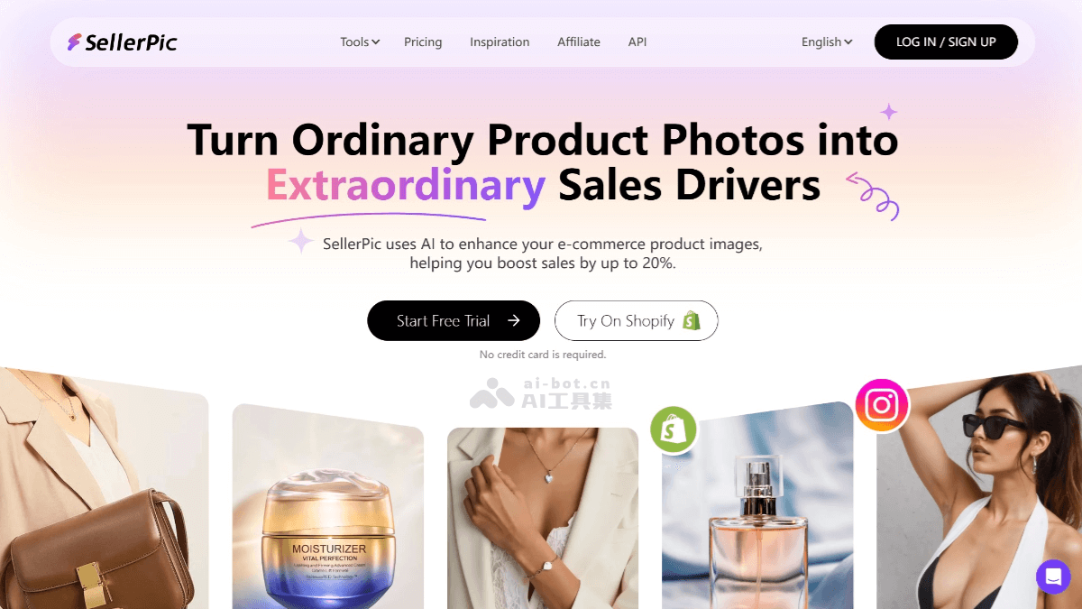 SellerPic – AI商拍工具，一键生成不同体型和肤色模特图片插图