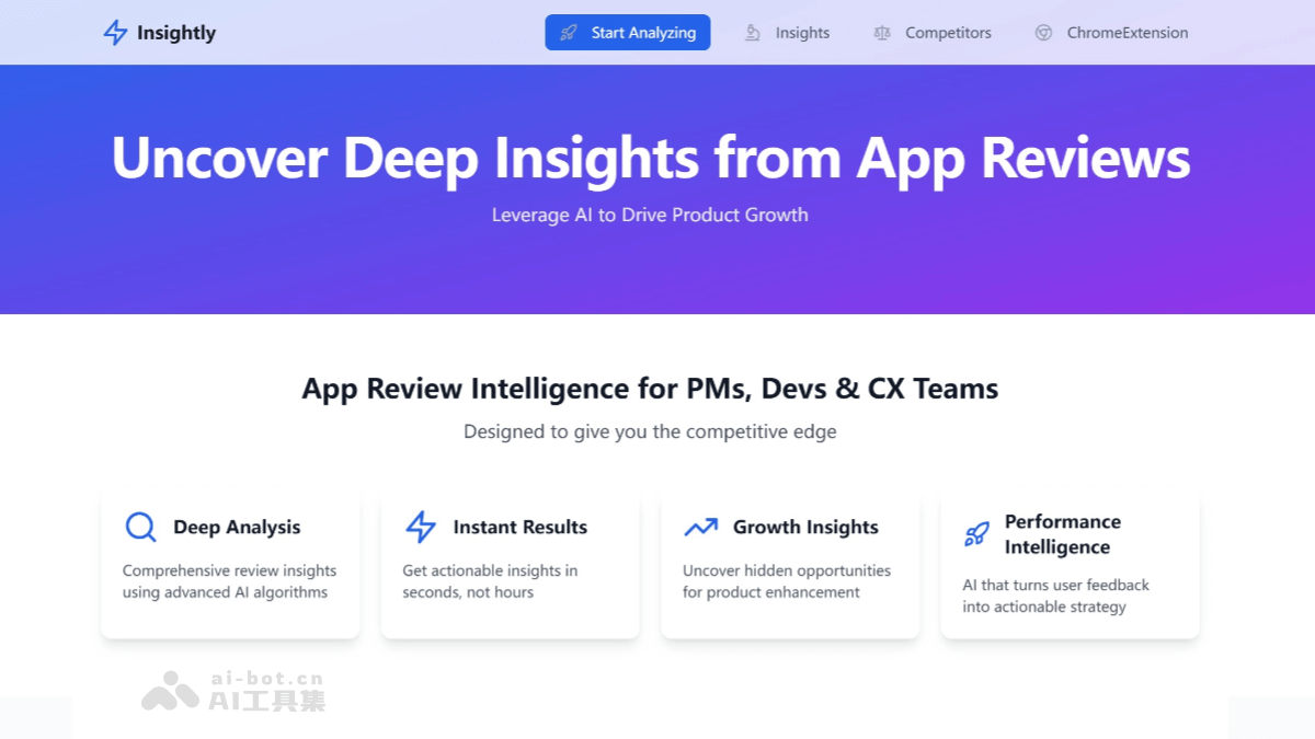 Insightly – AI评论分析工具，精准识别评论中的情感倾向插图