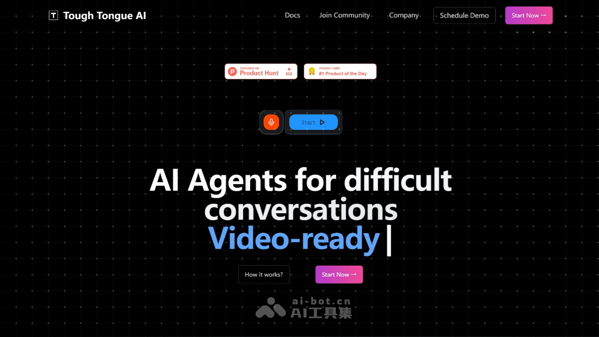 Tough Tongue AI 2.0 – AI对话练习工具，具备多模态交互、智能对话模拟插图
