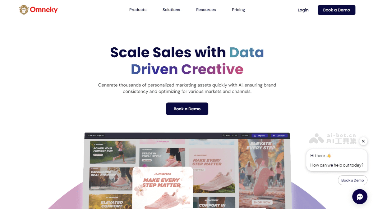 Omneky – AI广告创意生成平台，自动生成图像、视频和广告文案插图