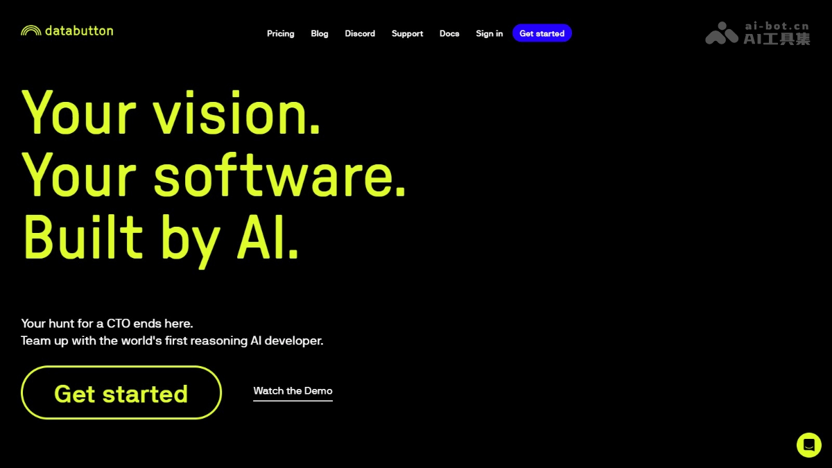 databutton – AI开发平台，用文档、设计稿或自然语言构建和部署应用插图