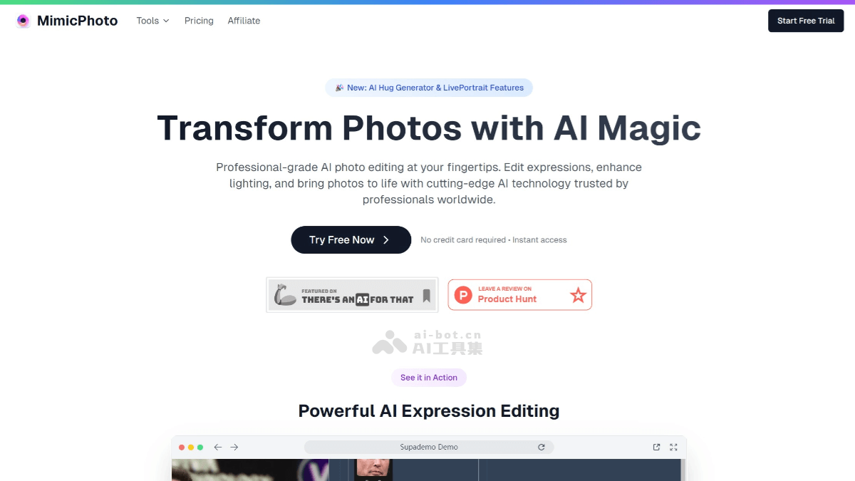 MimicPhoto – AI照片编辑工具，能快速调整笑容、眼神等面部表情细节插图