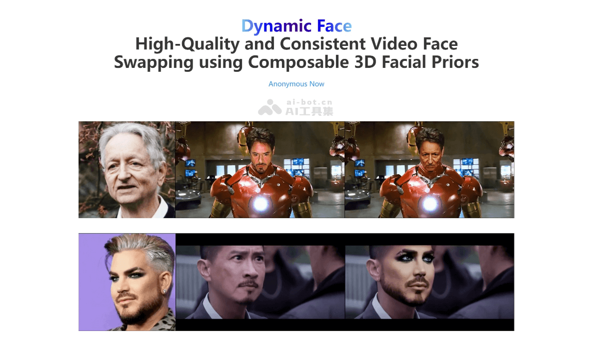 DynamicFace – 小红书联合上海交大等推出的视频换脸技术插图