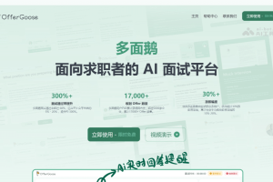 多面鹅 – AI面试助手，实时面试建议提醒、定制面试问答
