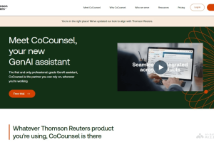 CoCounsel – AI法务助手，自动执行复杂、重复的流程业务