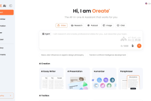 Oreate AI – 全能AI工作空间，生成报告、论文、方案、演示