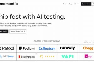 Momentic – AI测试平台，低代码交互式创建和编辑测试用例