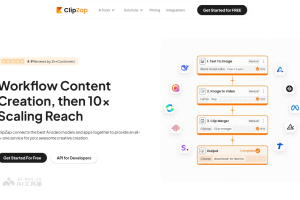 ClipZap AI – AI视频创作与编辑平台，快速从素材中剪辑精彩片段