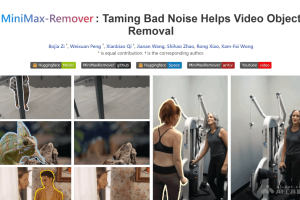 MiniMax-Remover – AI视频目标移除方法，实现高质量移除效果