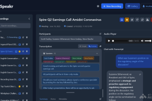 Speakr – 免费AI会议助手，本地完成数据处理