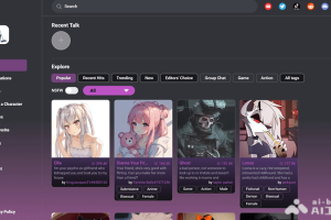 Janitor AI – 无限制自由创作的AI虚拟角色平台