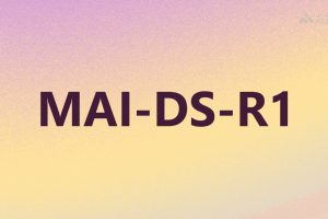 MAI-DS-R1 – 微软开源的 AI 模型，基于 DeepSeek R1 改进版