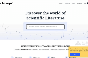 Litmaps – 专注于学术研究的AI搜索引擎