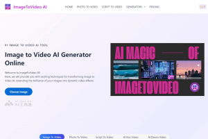 ImageToVideo AI – AI图像转视频工具，自动分析图像生成有故事性的视频。