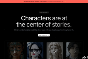 Infinity AI – AI视频创作工具，输入剧本自动生成匹配的视觉和音频