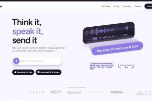 Wispr Flow – AI语音转文本工具，自动纠正拼写和语法错误