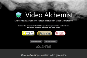 Video Alchemist – AI视频生成模型，具备多主体开放集合个性化能力