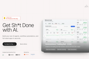 Solar – AI应用开发平台，支持全栈应用开发