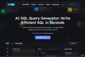 AI2sql – AI 驱动的 SQL 查询生成工具，用自然语言指示完成SQL