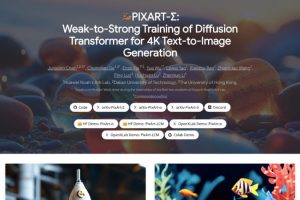 PixArt-Σ – 华为推出的可生成4K高清图像的文生图模型