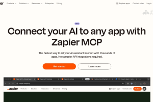 Zapier MCP – Zapier 推出的 MCP 服务，一键链接 Cursor