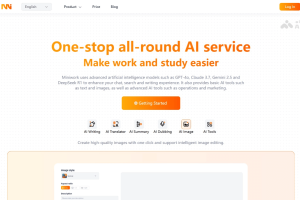 MiniWork – AI聚合平台，支持多种先进AI模型