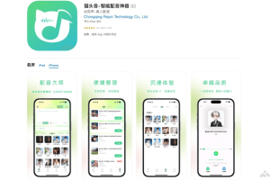 猫头音 – AI配音翻唱软件，将文字转化为个性化逼真的配音效果