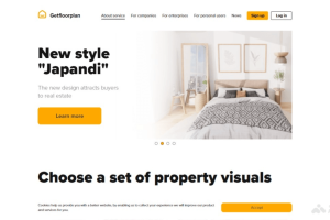 Getfloorplan – 2D和3D平面图AI生成工具，提供360°虚拟体验