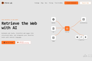 rtrvr.ai – AI浏览器扩展工具，自然语言指令完成网页任务自动化