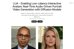 LLIA – 美团推出的音频驱动肖像视频生成框架