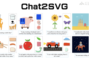 Chat2SVG – 文本描述实现高质量矢量图形的生成框架
