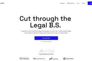 LAYMAN LAW – AI法律助手，自动识别解释法律术语、生成核心摘要