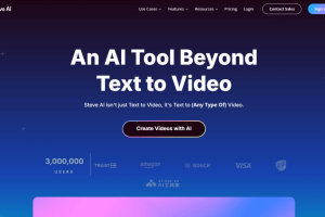 Steve AI – AI视频生成的平台，支持多模态数据转化为多种视频风格