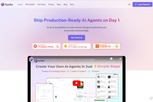 Epsilla – AI Agent构建平台，构建专属领域专业知识的AI代理