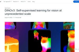 DINOv3 – Meta开源的通用视觉基础模型