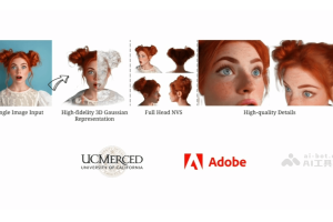 FaceLift – Adobe 联合加州大学推出的单张图像到 3D 头部模型生成技术