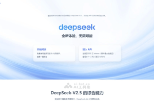 DeepSeek-V2.5 – DeepSeek开源的融合通用和代码能力的AI模型