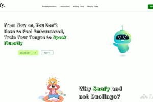 Soofy – AI语言学习平台，可以与虚拟角色进行多语言对话模拟练习