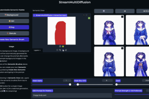 StreamMultiDiffusion – 实时生成和编辑图像的交互式框架