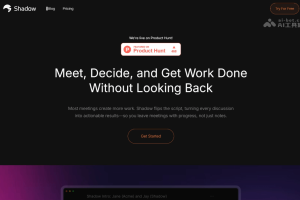 Shadow – AI会议助手，实时识别说话人生成会议笔记