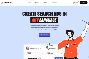adwrite.ai – AI广告文案写作工具，基于关键词生成多个定制化广告文案