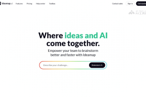 Ideamap – AI思维导图生成工具，资料快速转为思维导图