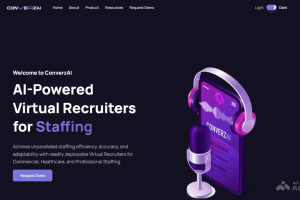 ConverzAI – AI招聘平台，自动进行候选人筛选、互动、评估等环节