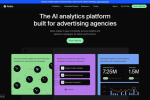 Akkio – AI广告分析平台，优化广告投放定制媒体策略