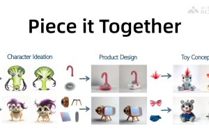 Piece it Together – Bria AI等机构推出的图像生成框架