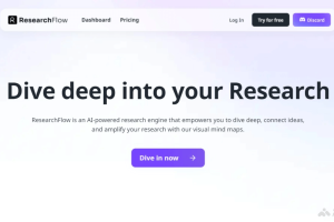 ResearchFlow – AI学术研究工具，探索与组织复杂的研究内容